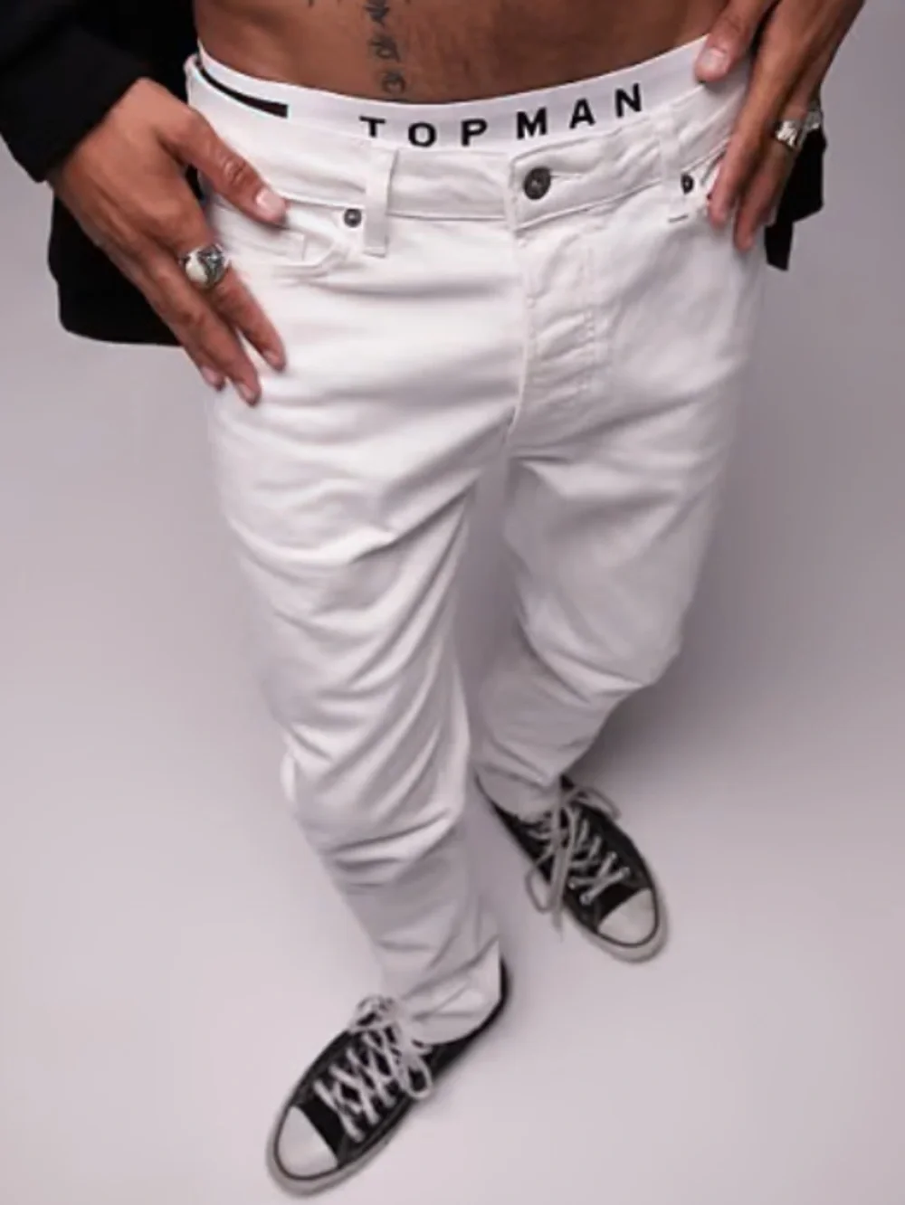 Topman Stretch Skinny Jeans